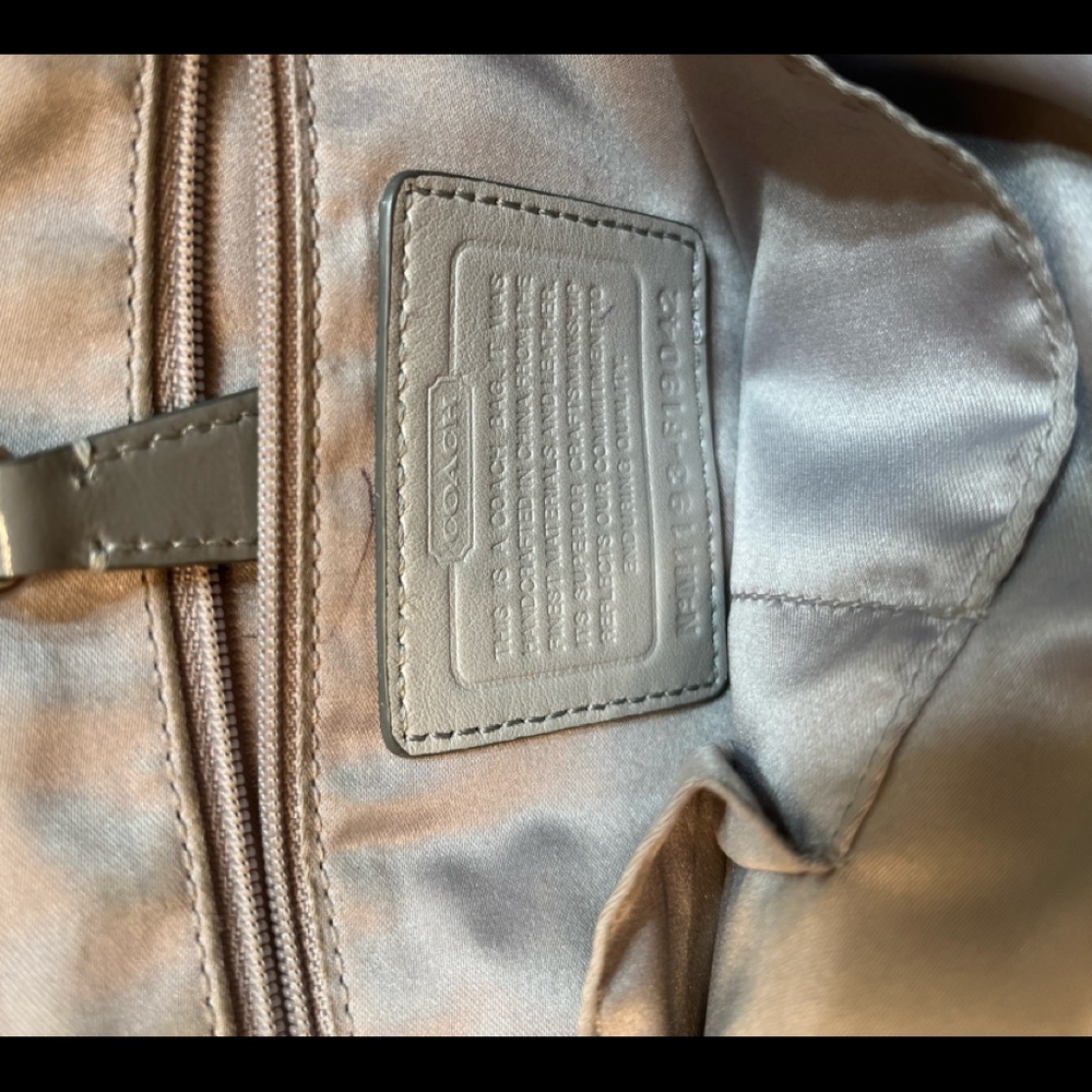 Grey Coach Purse - Picture 4 of 5
